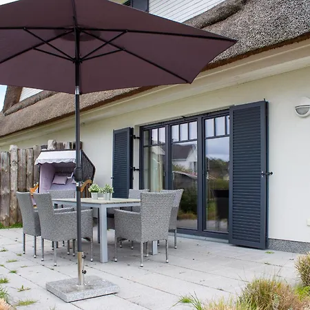 Reethaus Am Mariannenweg 05a - Reethuus Seestern Hébergement de vacances