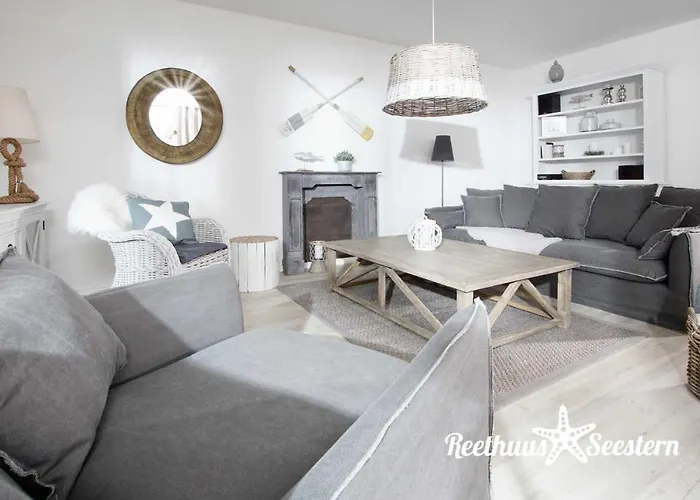 Reethaus Am Mariannenweg 05a - Reethuus Seestern بيت للعطل *